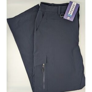 G Gradual Men's Athletic Cargo Pants Size XXXL (38x31) Navy‎ Blue Hiking NWT